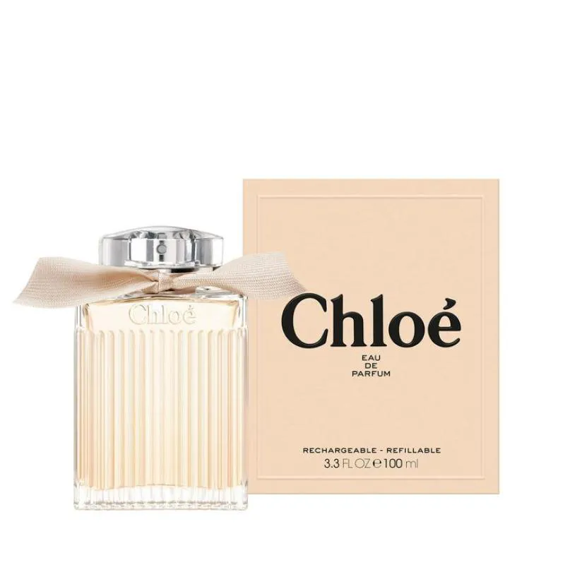PERFUME FEMININO CHLOé EAU DE PARFUM REFILáVEL 100ML Transparente