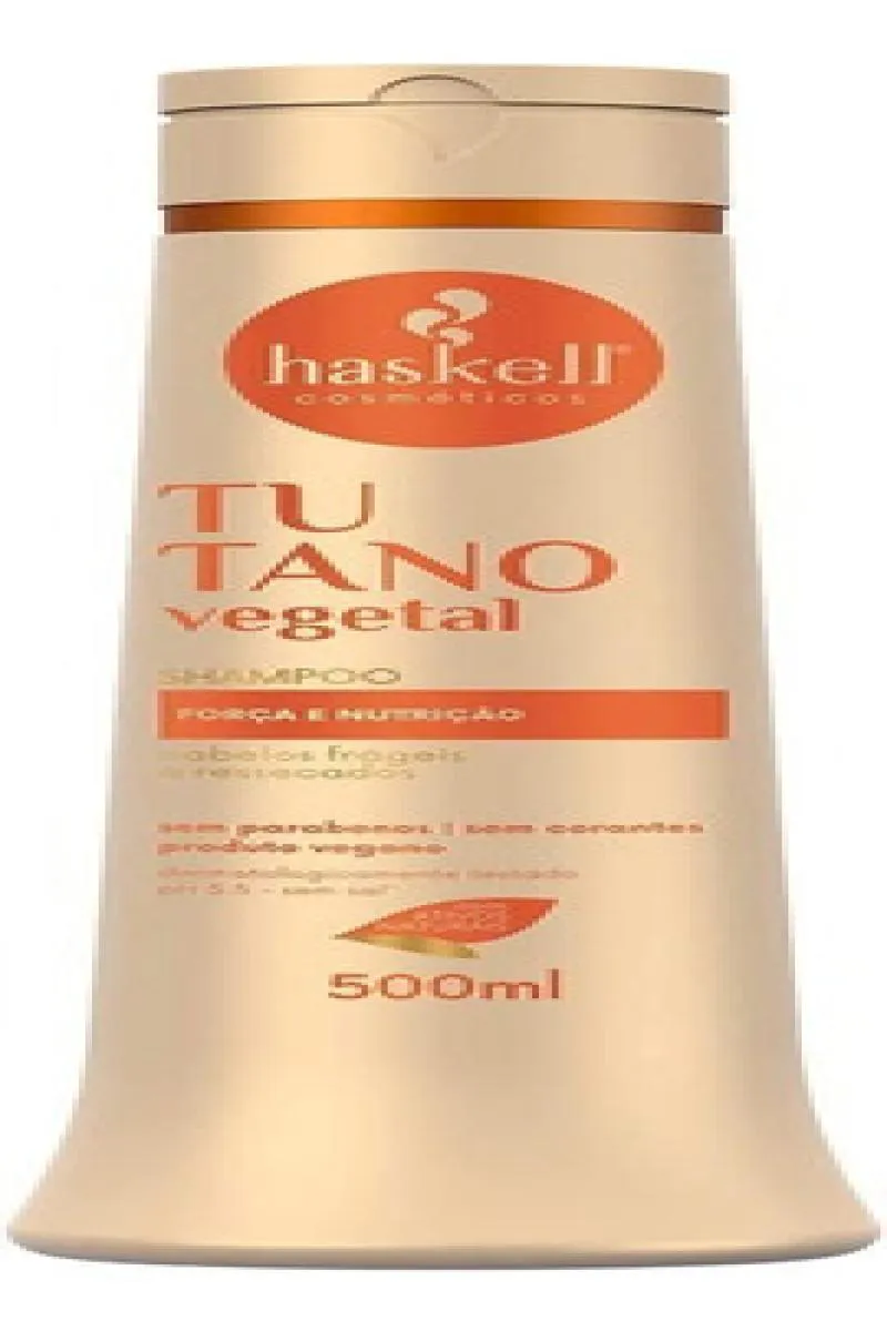 HASKELL SHAMPOO TUTANO VEGETAL FORçA E NUTRIçãO 500ML