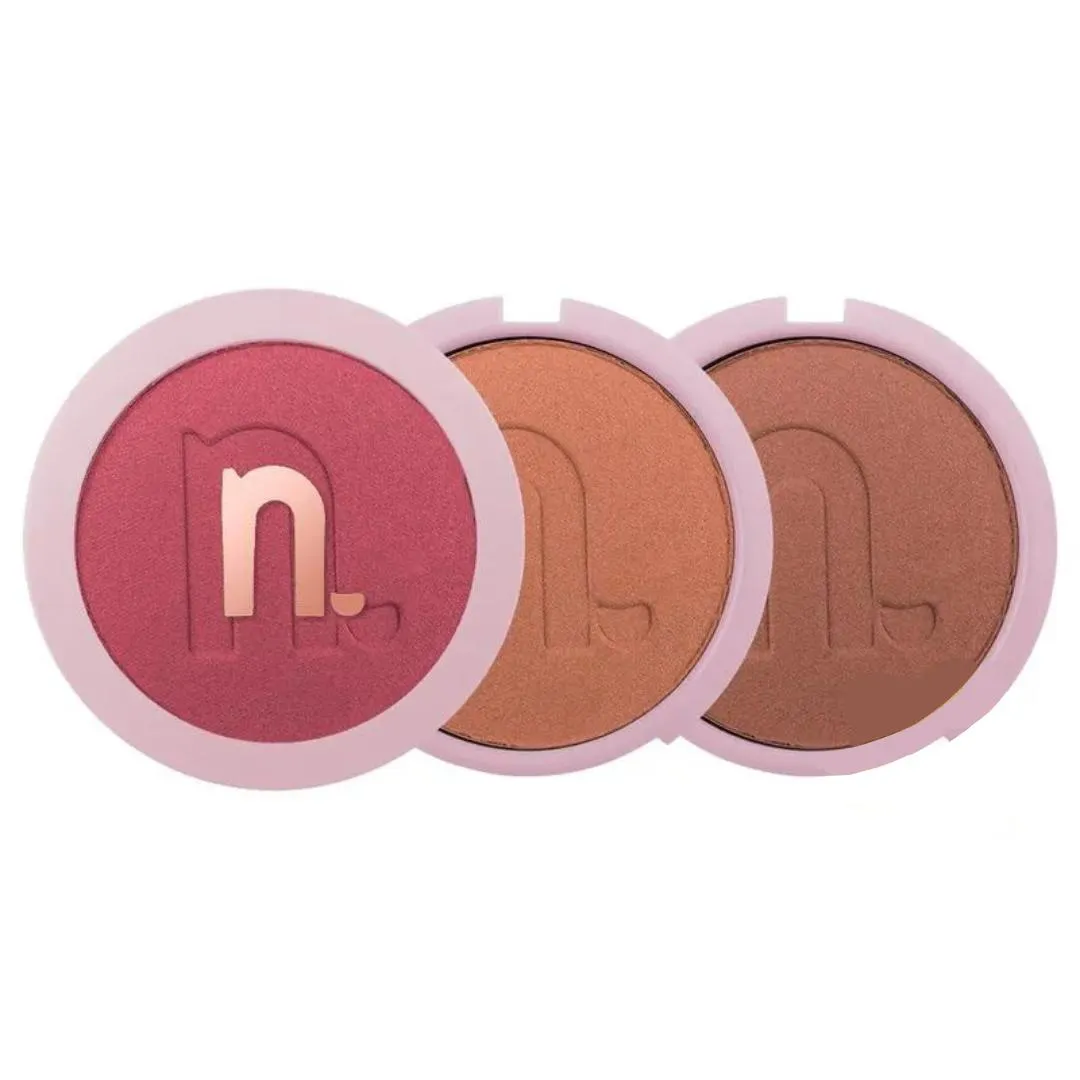 BLUSH COMPACTO INSTANT BLUSH MATTE  - NINA MAKEUP Rosa Quente