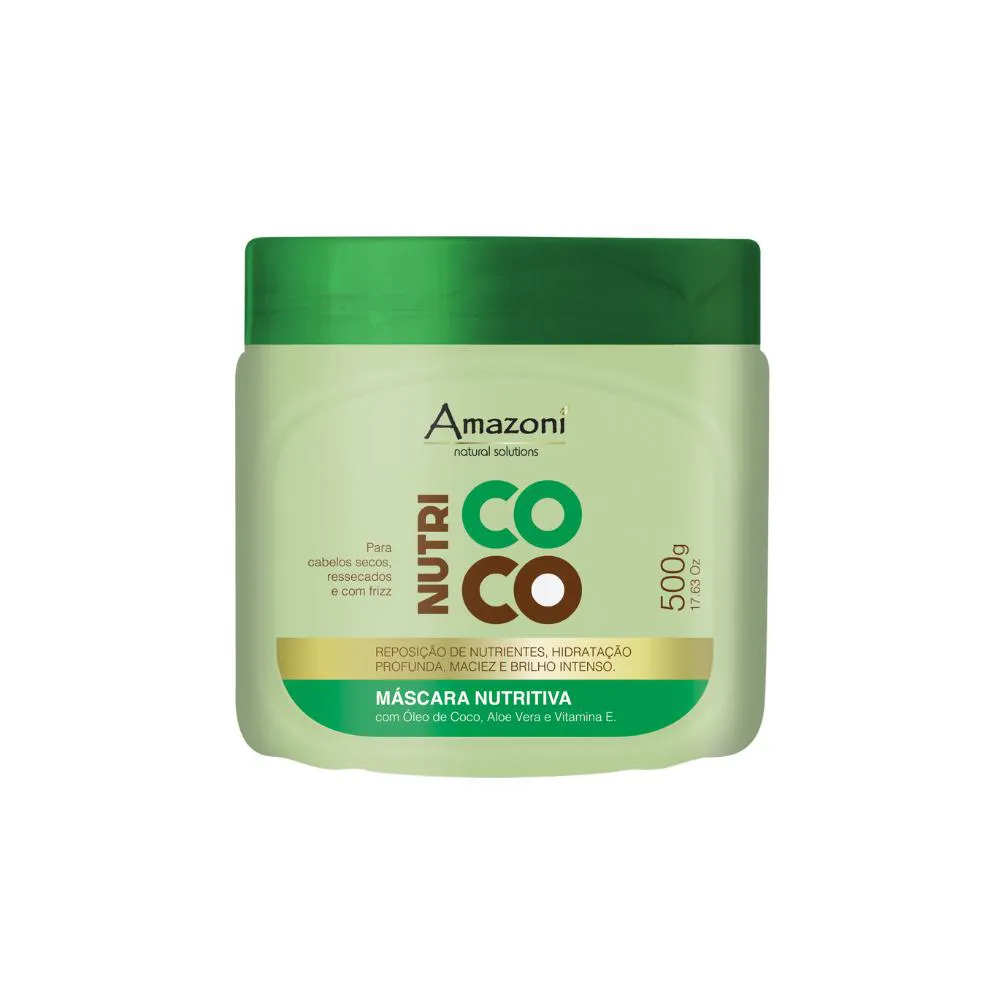 MáSCARA AMAZONí NUTRI COCO 500G