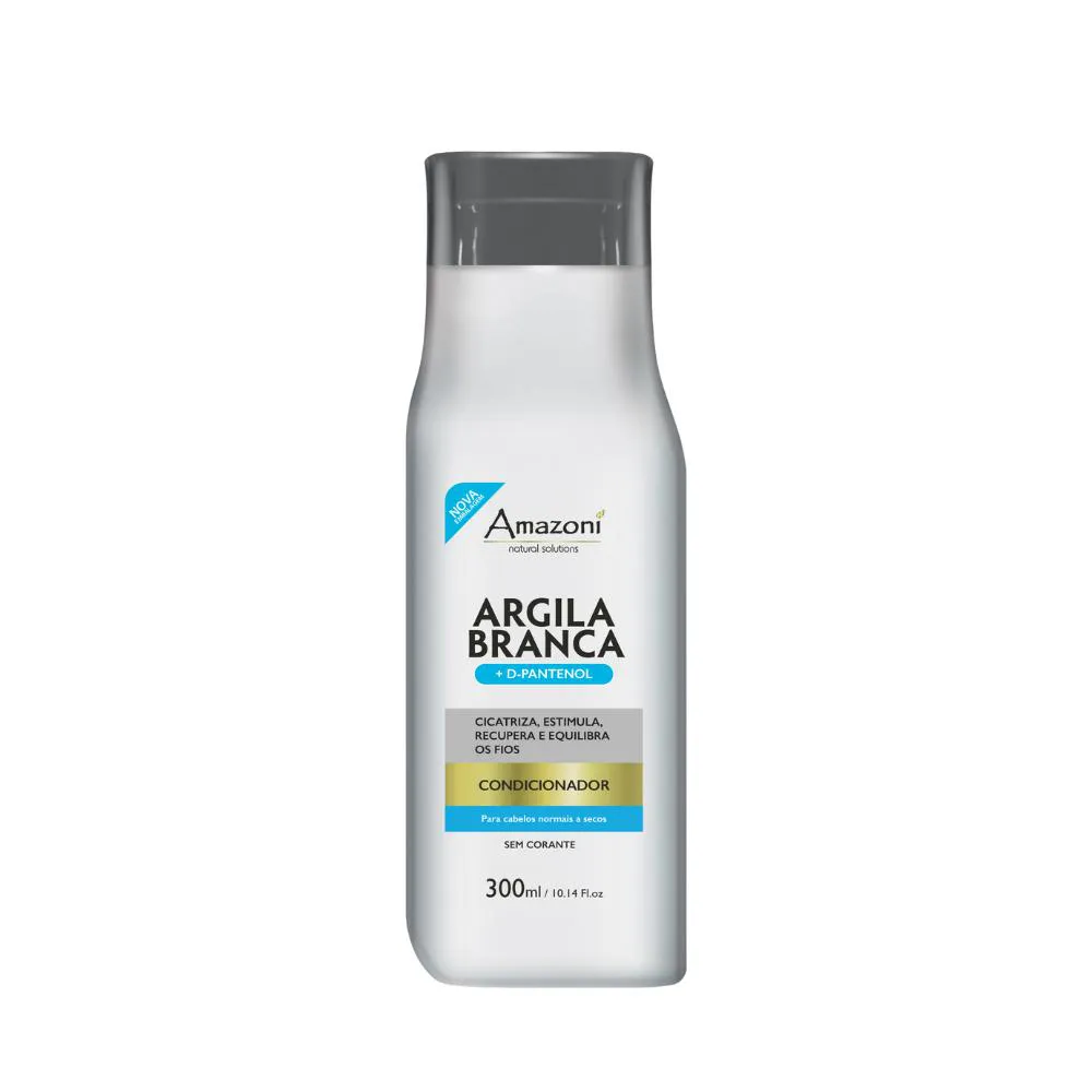 CONDICIONADOR AMAZONí ARGILA BRANCA 300ML