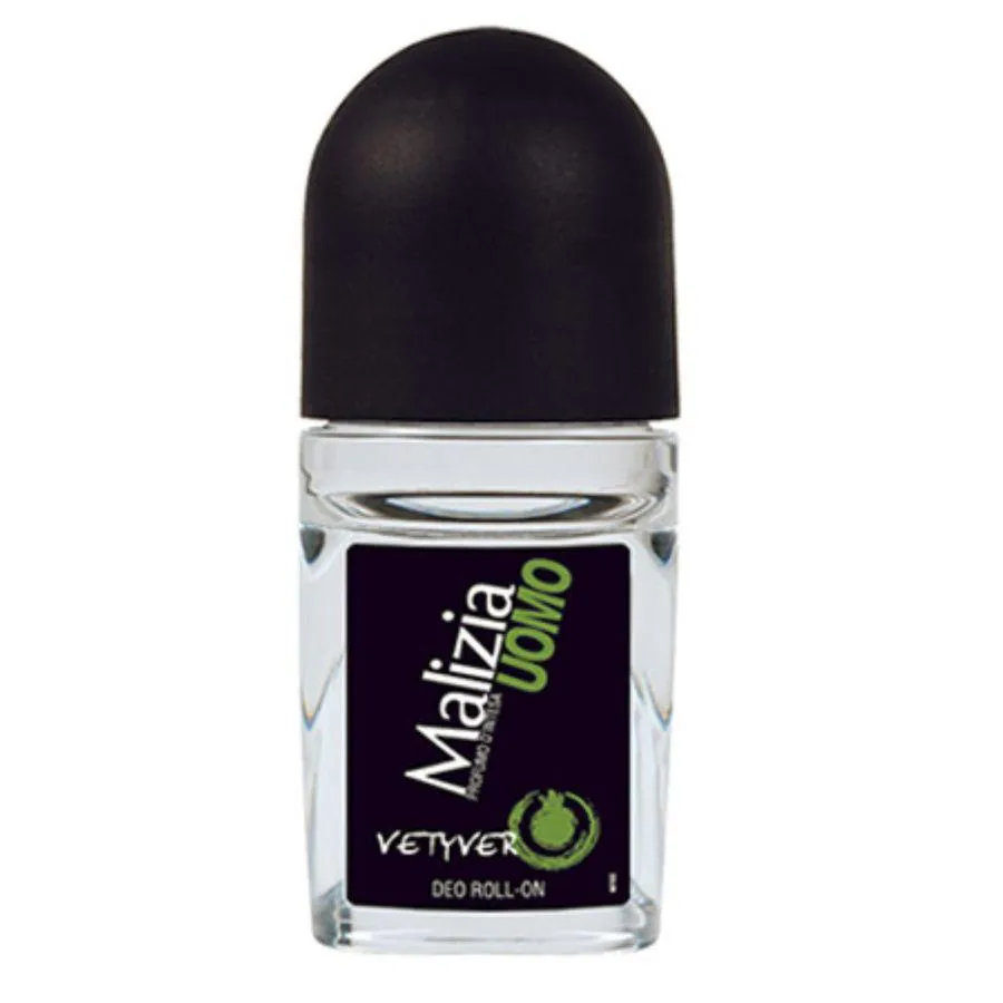 DESODORANTE MALIZIA UOMO VETYVER ROLL-ON 50ML