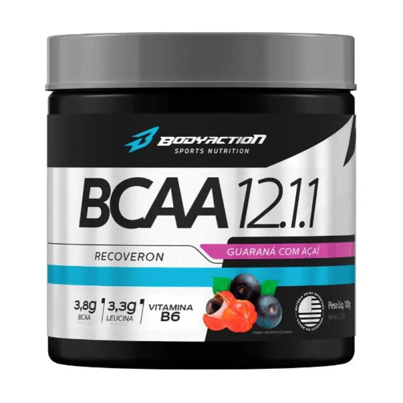 BCAA 12:1:1 RECOVERON 100G (GUARANÁ COM AÇAÍ)