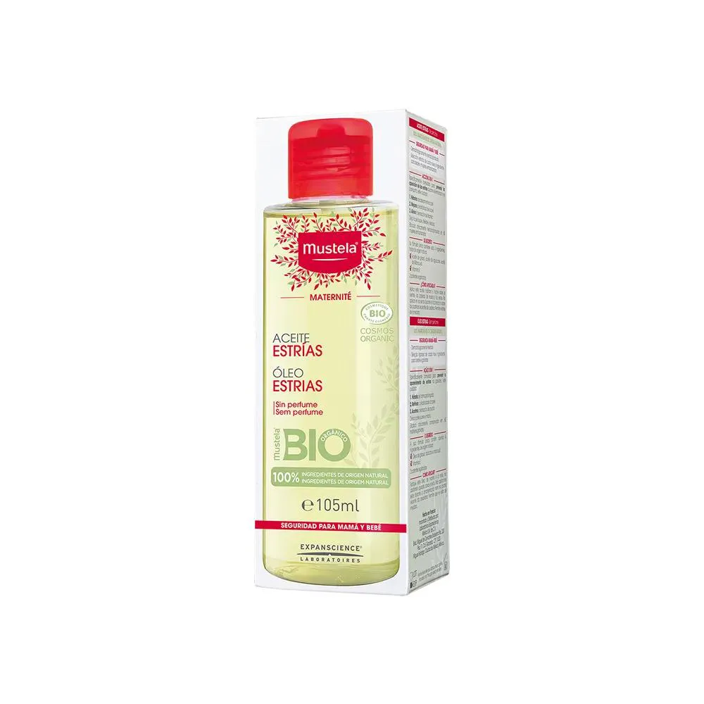 ÓLEO PREVENTIVO DE ESTRIAS MATERNITé 105 ML – MUSTELA