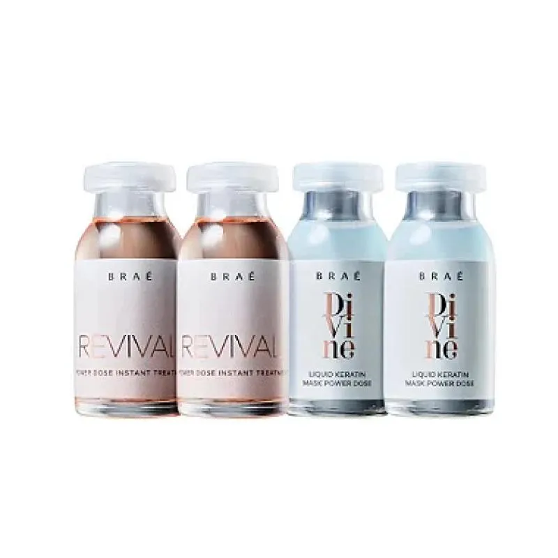 KIT AMPOLAS BRAé REVIVAL + DIVINE  4X13ML