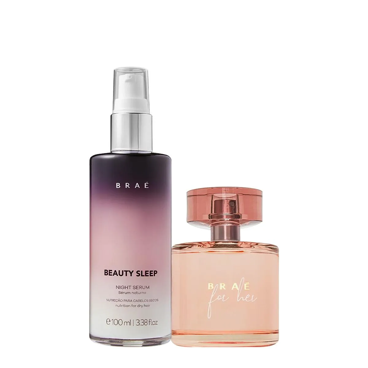 KIT BRAé FOR HER DEO PARFUM E BEAUTY SLEEP (2 PRODUTOS)