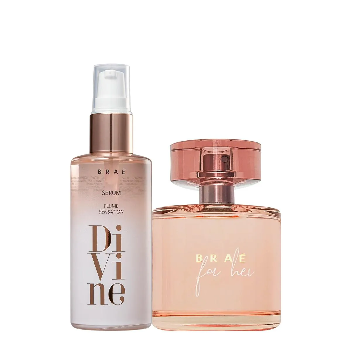 KIT BRAé FOR HER DEO PARFUM E PLUME SENSATION (2 PRODUTOS)