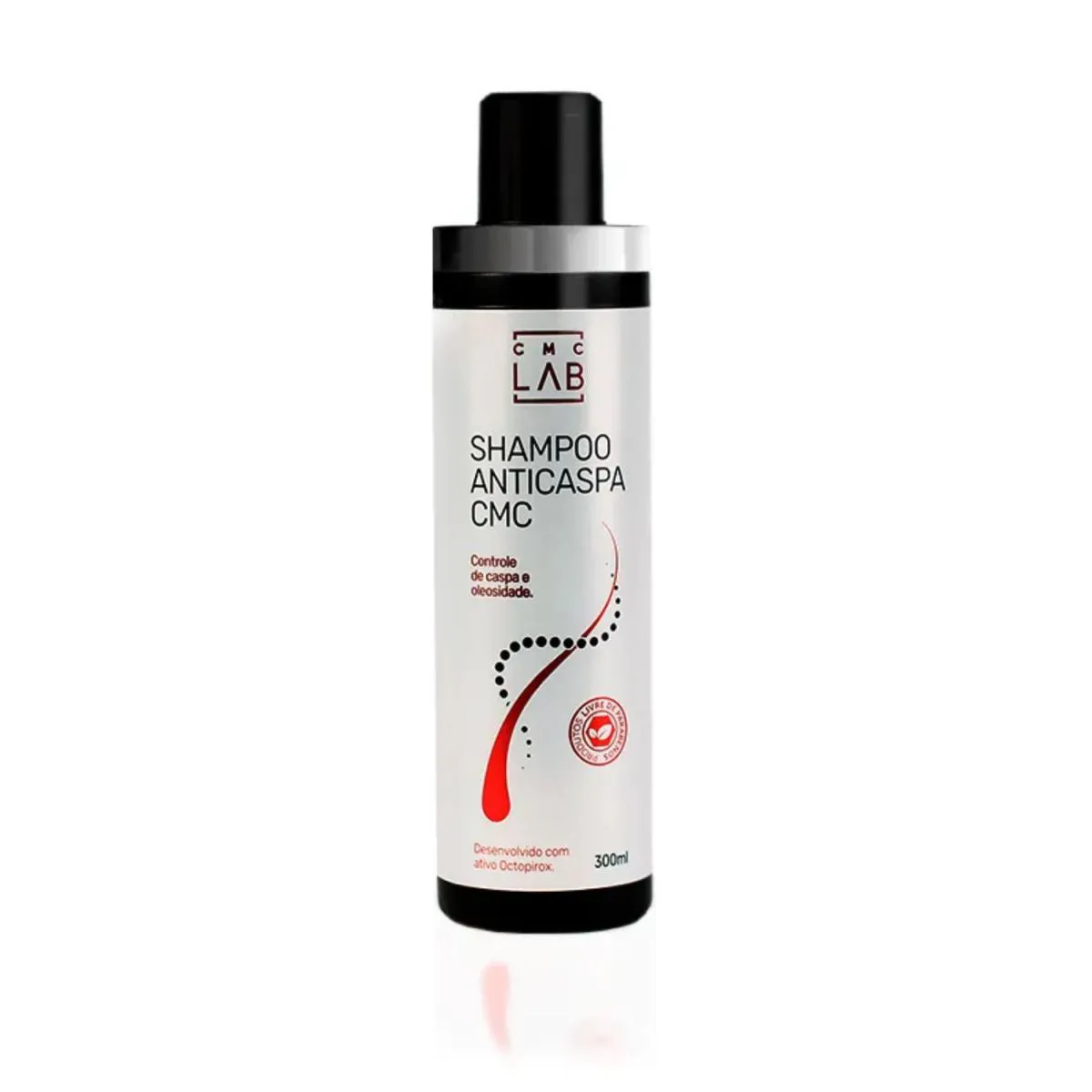 SHAMPOO ANTICASPA CONTROLE CASPA E OLEOSIDADE 300ML CMC LAB