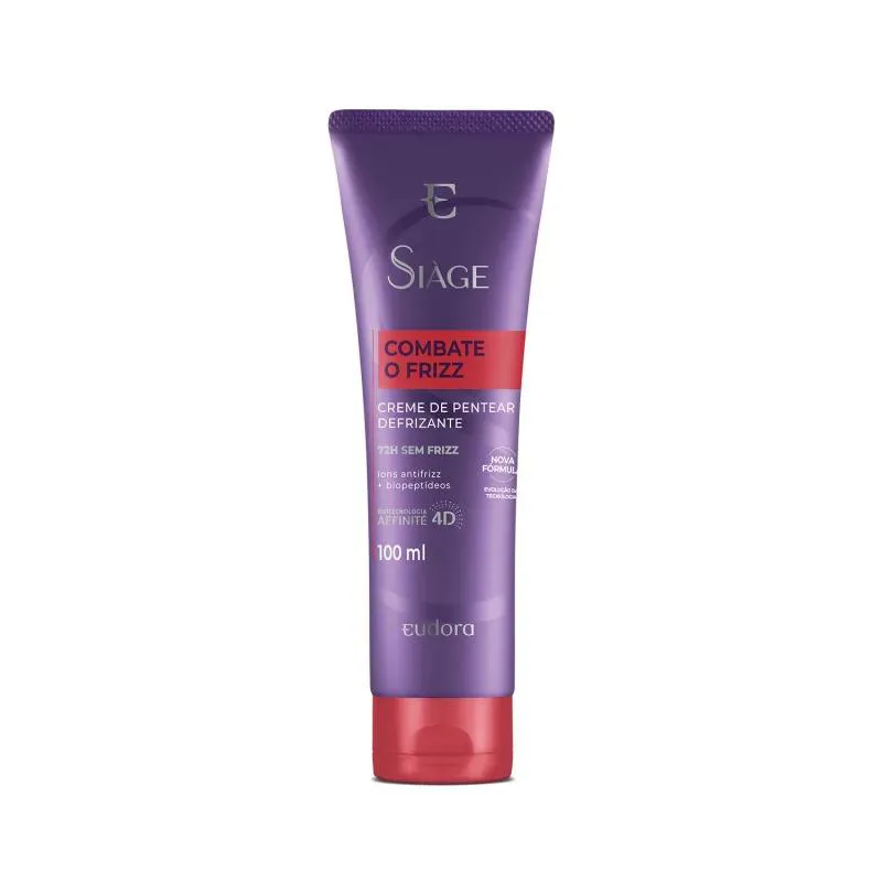 CREME DE PENTEAR DEFRIZANTE EUDORA SIàGE COMBATE O FRIZZ 100ML