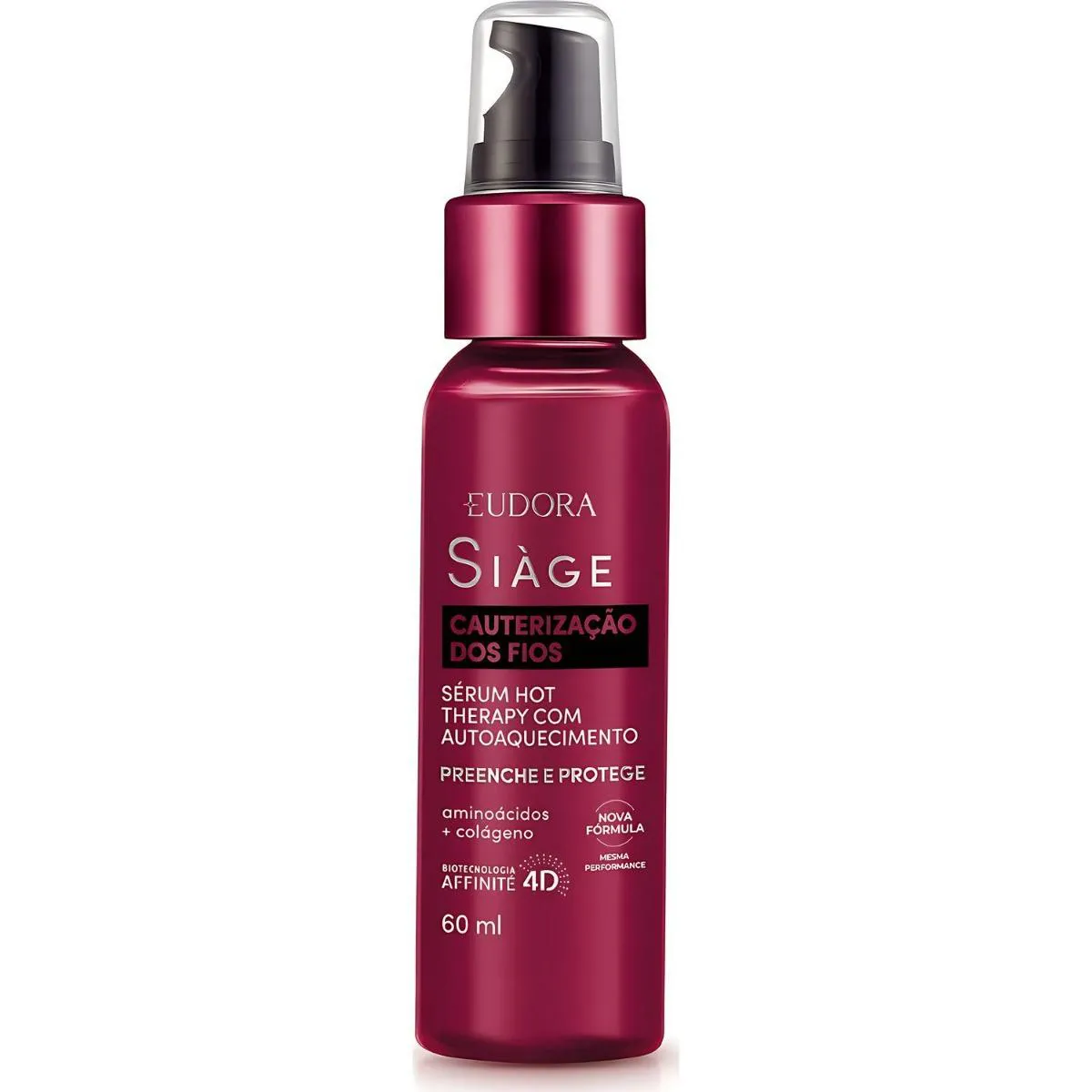 SéRUM CAPILAR SIàGE HOT THERAPY CAUTERIZAçãO DOS FIOS 60ML