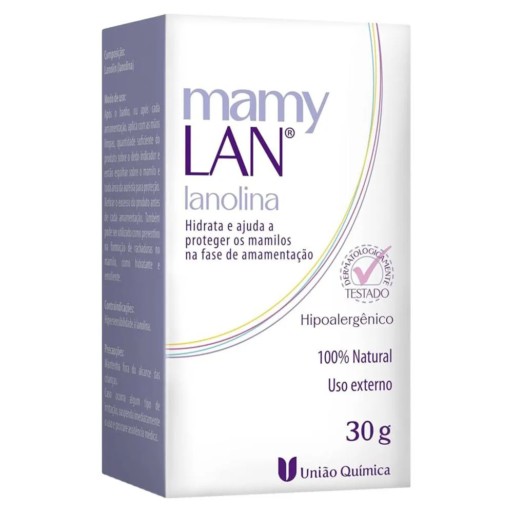 MAMY LAN LANOLINA 30G - UNIãO QUíMICA