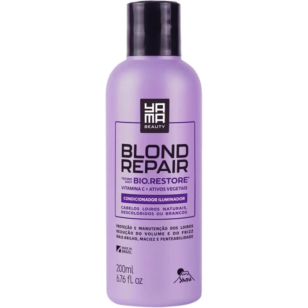 YAMá BLOND REPAIR - CONDICIONADOR ILUMINADOR CABELOS LOIROS 200ML