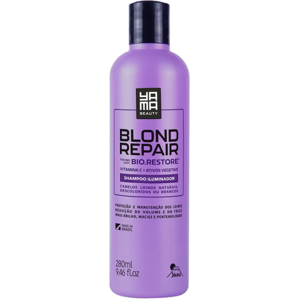 YAMá BLOND REPAIR - SHAMPOO ILUMINADOR CABELOS LOIROS 280ML