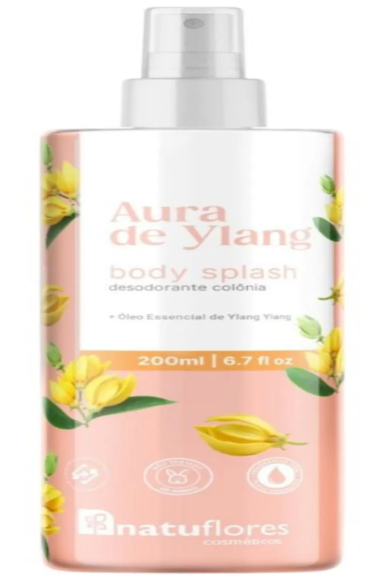 BODY SPLASH AURA DE YLANG HARMONIA FLORAL 200ML NATUFLORES