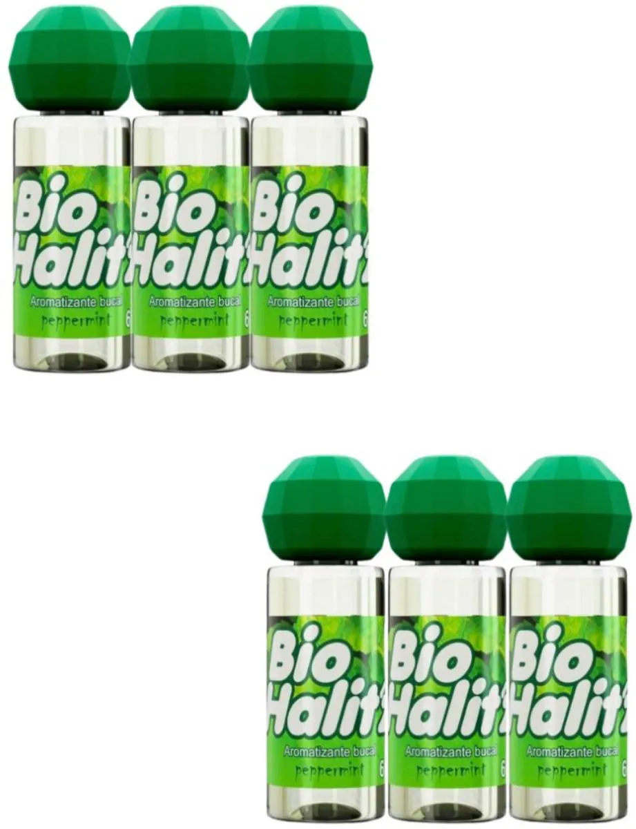 AROMATIZANTE BUCAL BIO HALITZ GOTAS 6ML NATUFLORES KIT 6UND