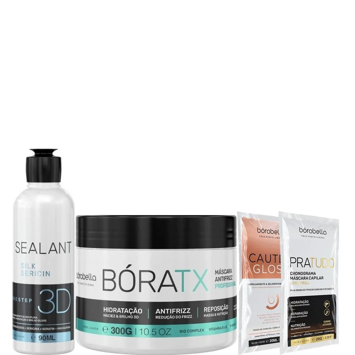 BORABELLA SELAGEM 3D 90ML + MáSCARA BóRATX 300G