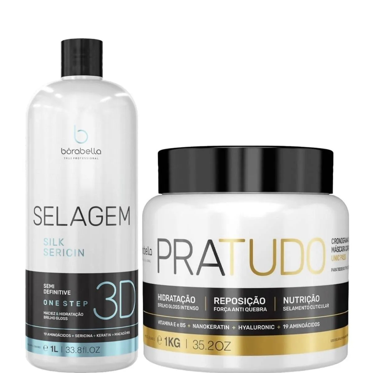 SELAGEM 3D BORABELLA 1 LITRO + CRONOGRAMA PRATUDO 1KG