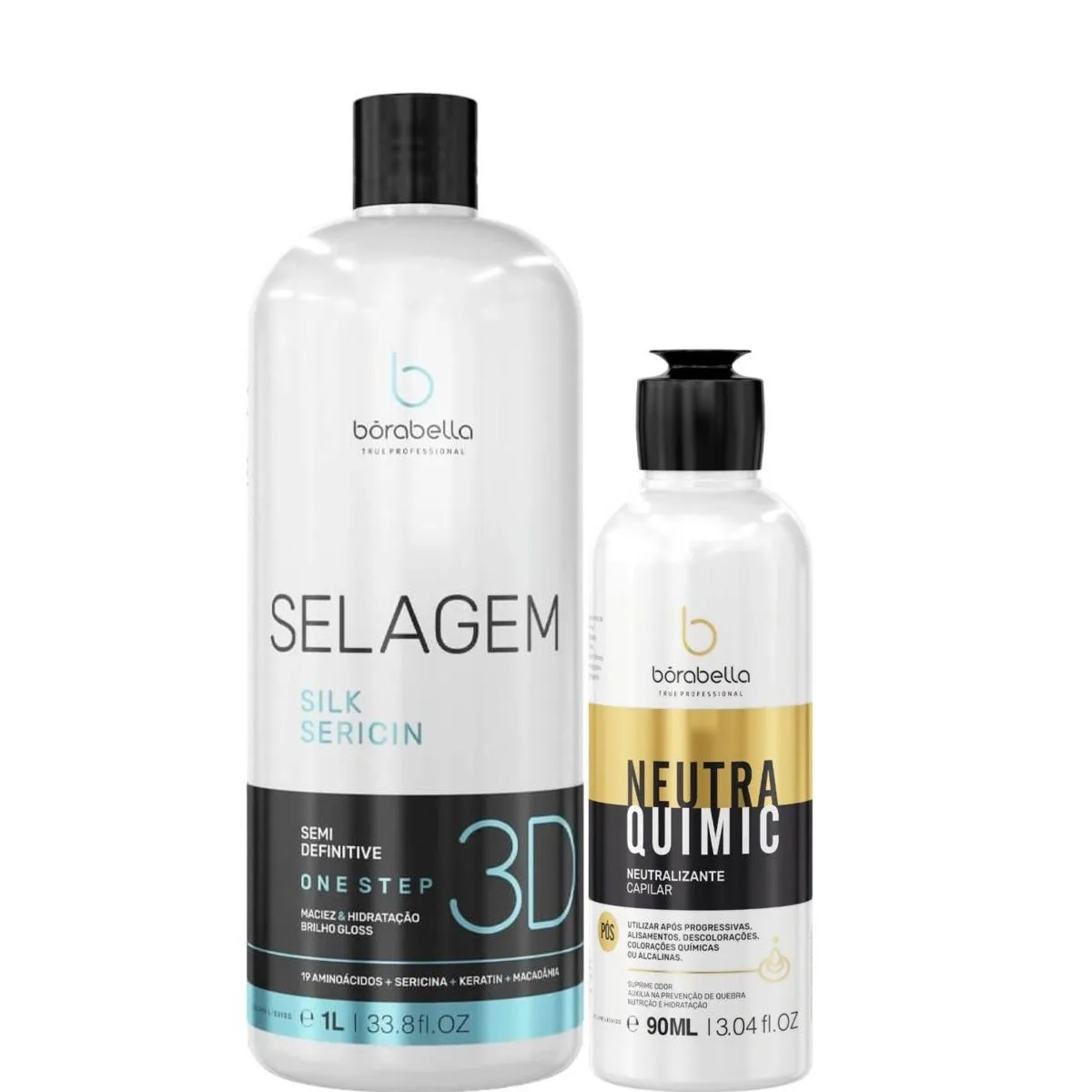 SELAGEM 3D BORABELLA 1 LITRO + NEUTRAQUIMIC 90ML