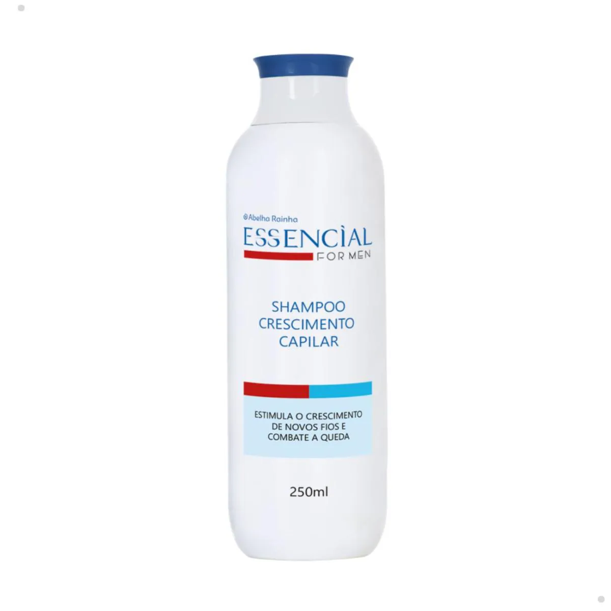 SHAMPOO DE CRESCIMENTO CAPILAR 250ML ESSENCIAL FOR MEN ABELHA RAINHA REF 7645