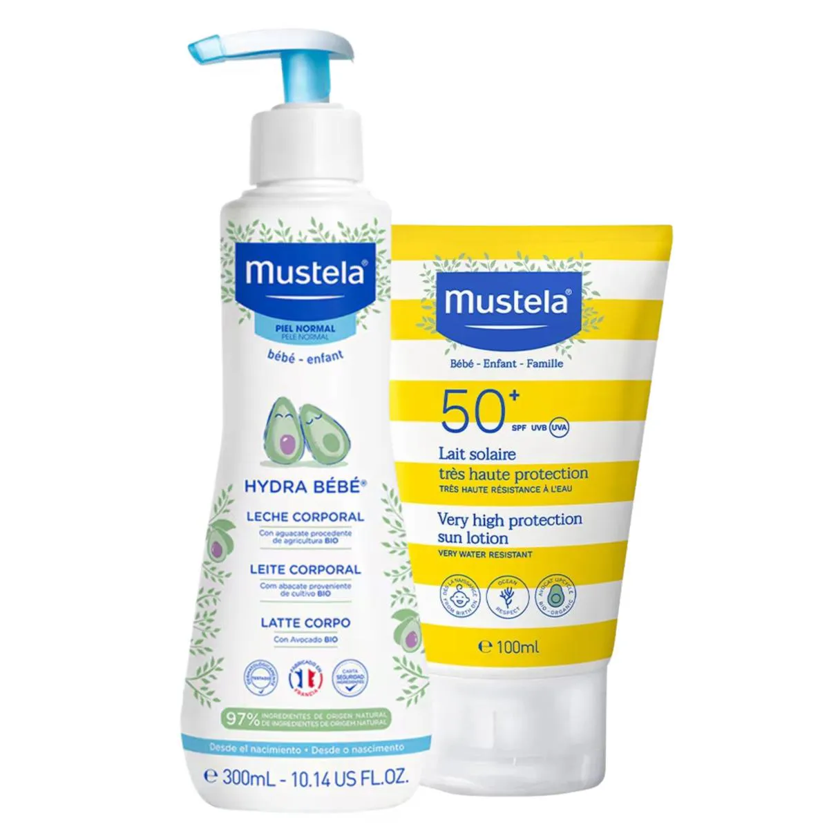 KIT BABY PROTEçãO E HIDRATAçãO - MUSTELA