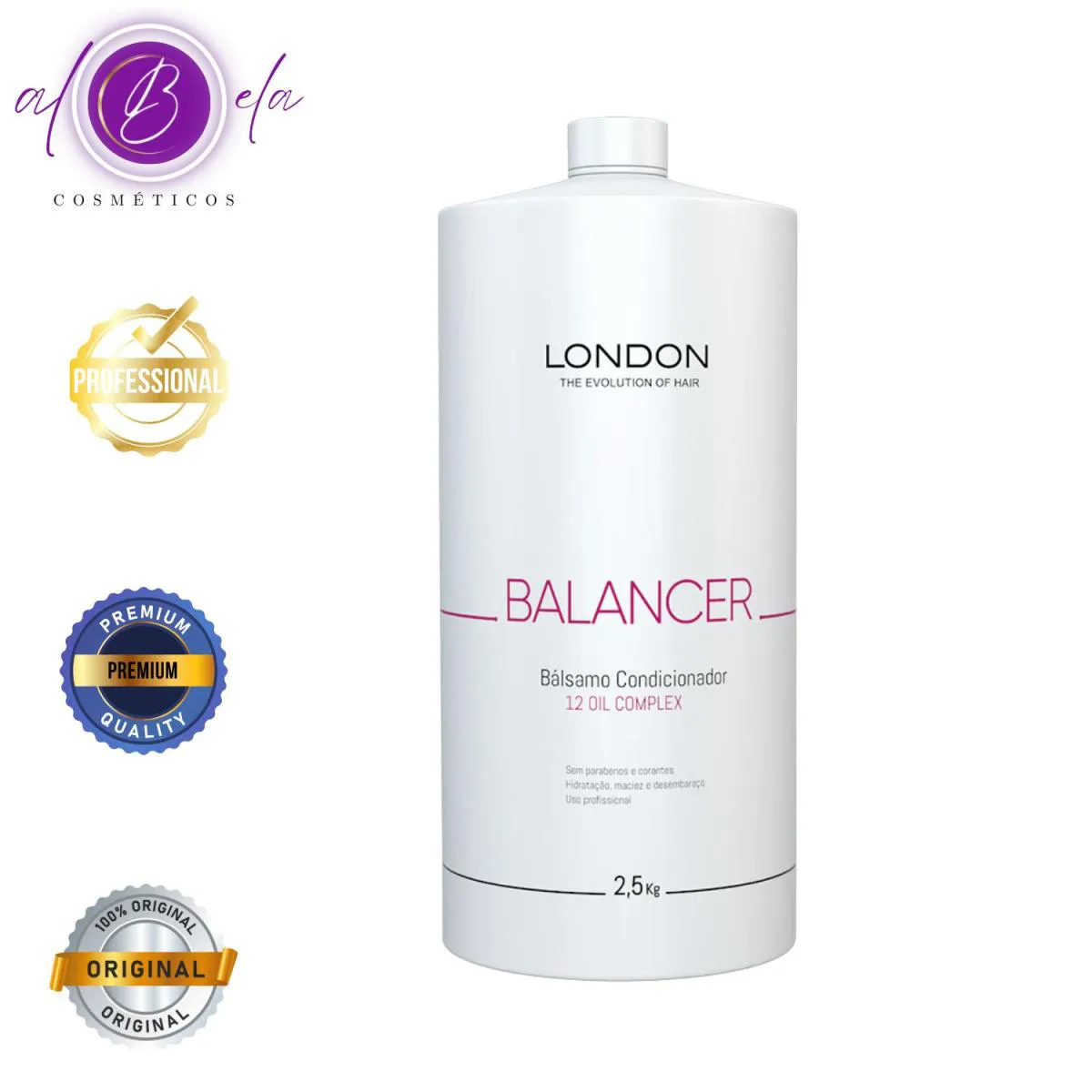 BáLSAMO CONDICIONADOR 2,5KG BALANCER | LONDON COSMéTICOS