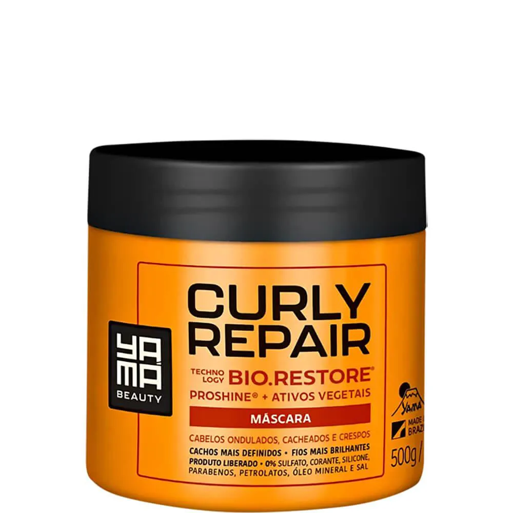 YAMá CURLY REPAIR - MáSCARA PARA CABELOS CACHEADOS 500G