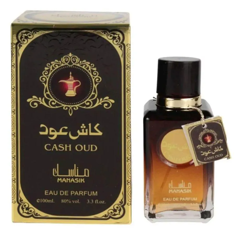 PERFUME CASH OUD MANASIK UNISSEX EAU DE PARFUM 100ML