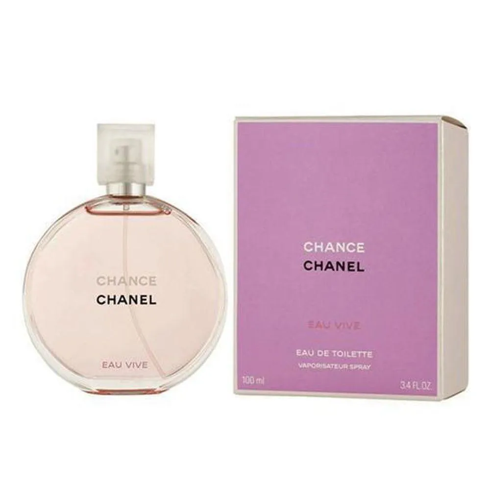 PERFUME CHANEL CHANCE EAU VIVE - EAU DE TOILETTE - FEMININO - 100 ML VOLUME DA UNIDADE 100 ML