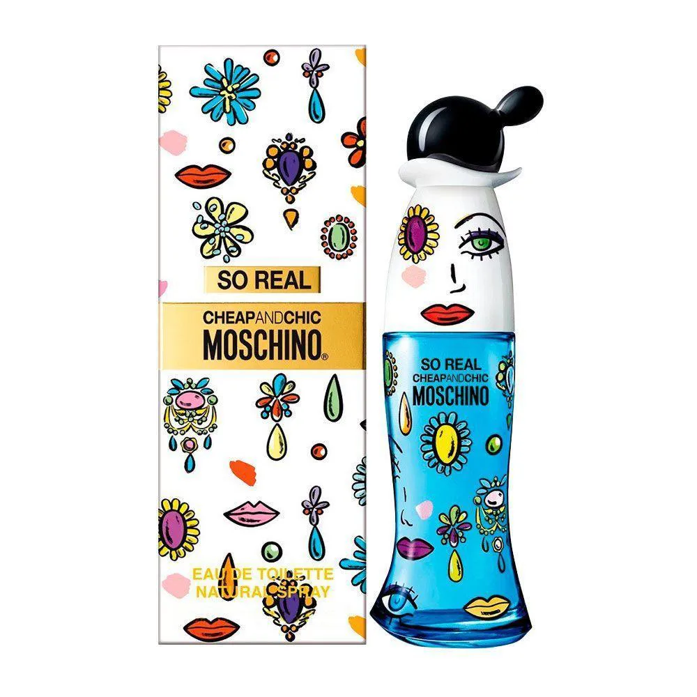 PERFUME MOSCHINO CHEAP AND CHIC SO REAL - EAU DE TOILETTE - FEMININO VOLUME DA UNIDADE 50 ML