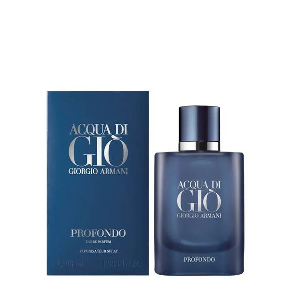 PERFUME GIORGIO ARMANI ACQUA DI GIò PROFONDO - MASCULINO - EAU DE PARFUM - 125 ML VOLUME DA UNIDADE 125 ML