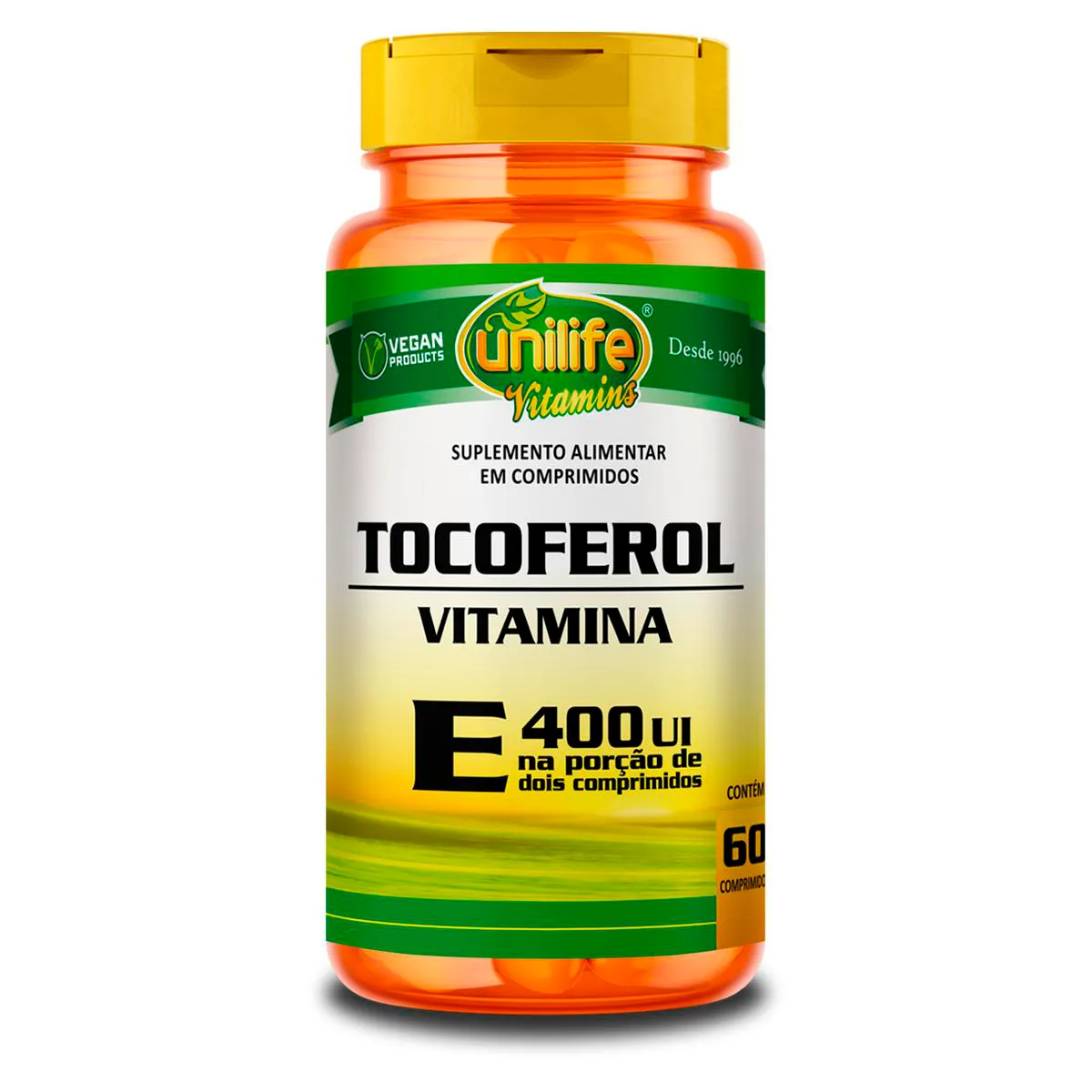 Vitamina E Tocoferol Unilife 60 Comprimidos
