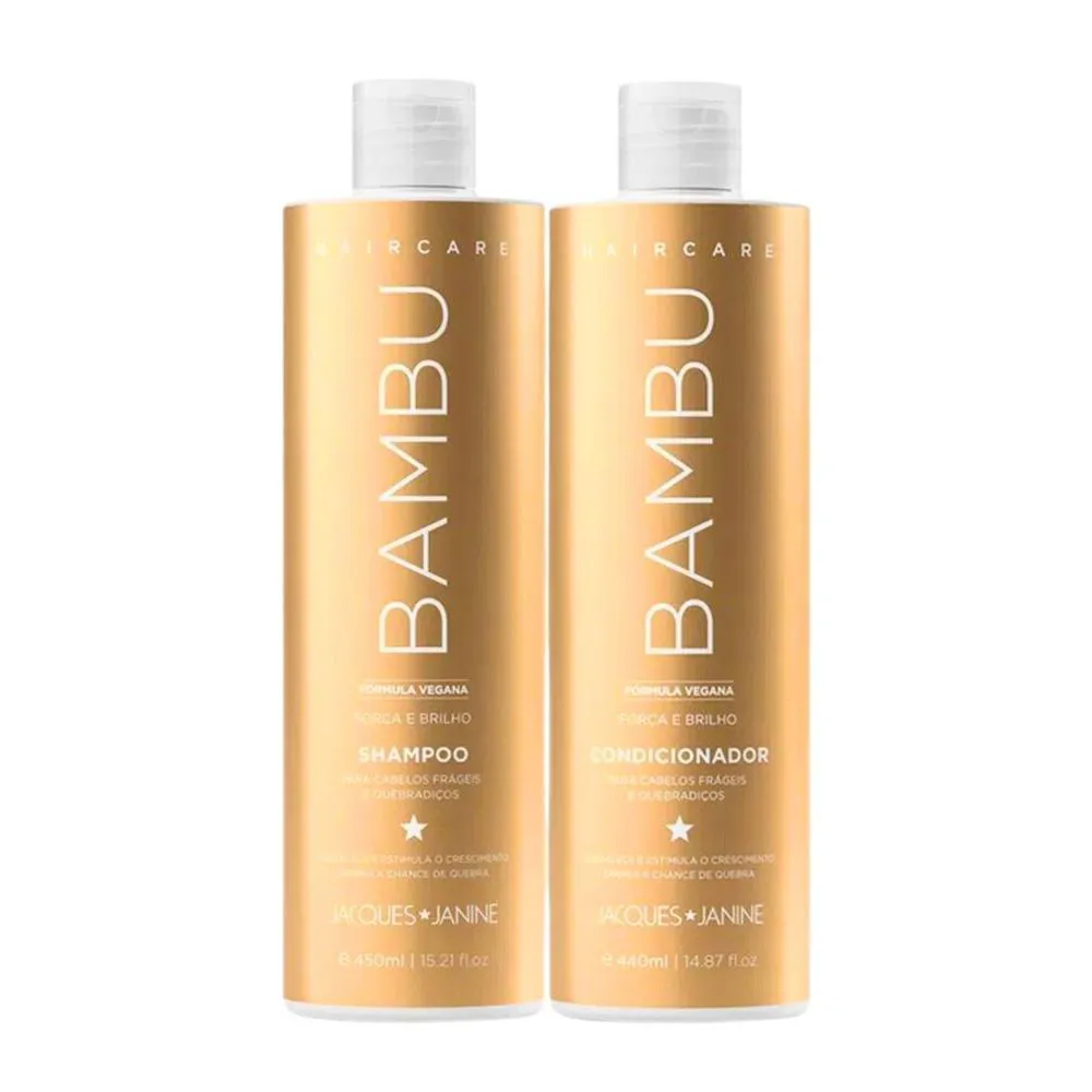 KIT SHAMPOO E CONDICIONADOR JACQUES JANINE HAIR CARE Bambu
