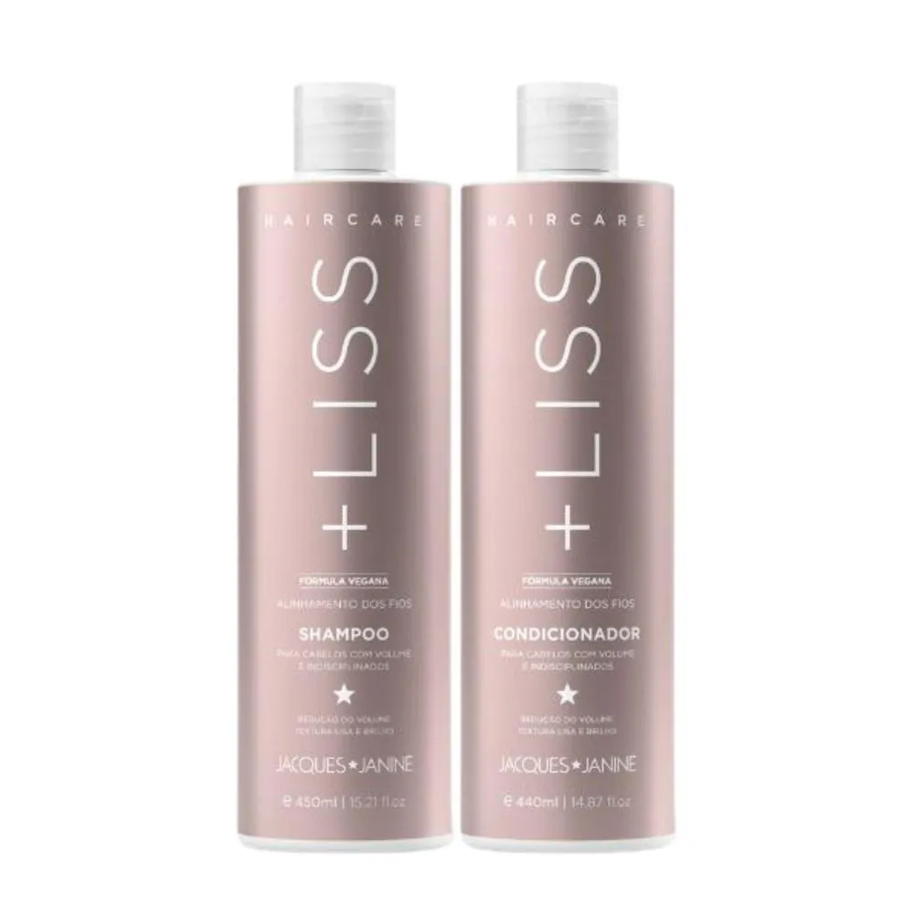 KIT SHAMPOO E CONDICIONADOR JACQUES JANINE HAIR CARE Liss