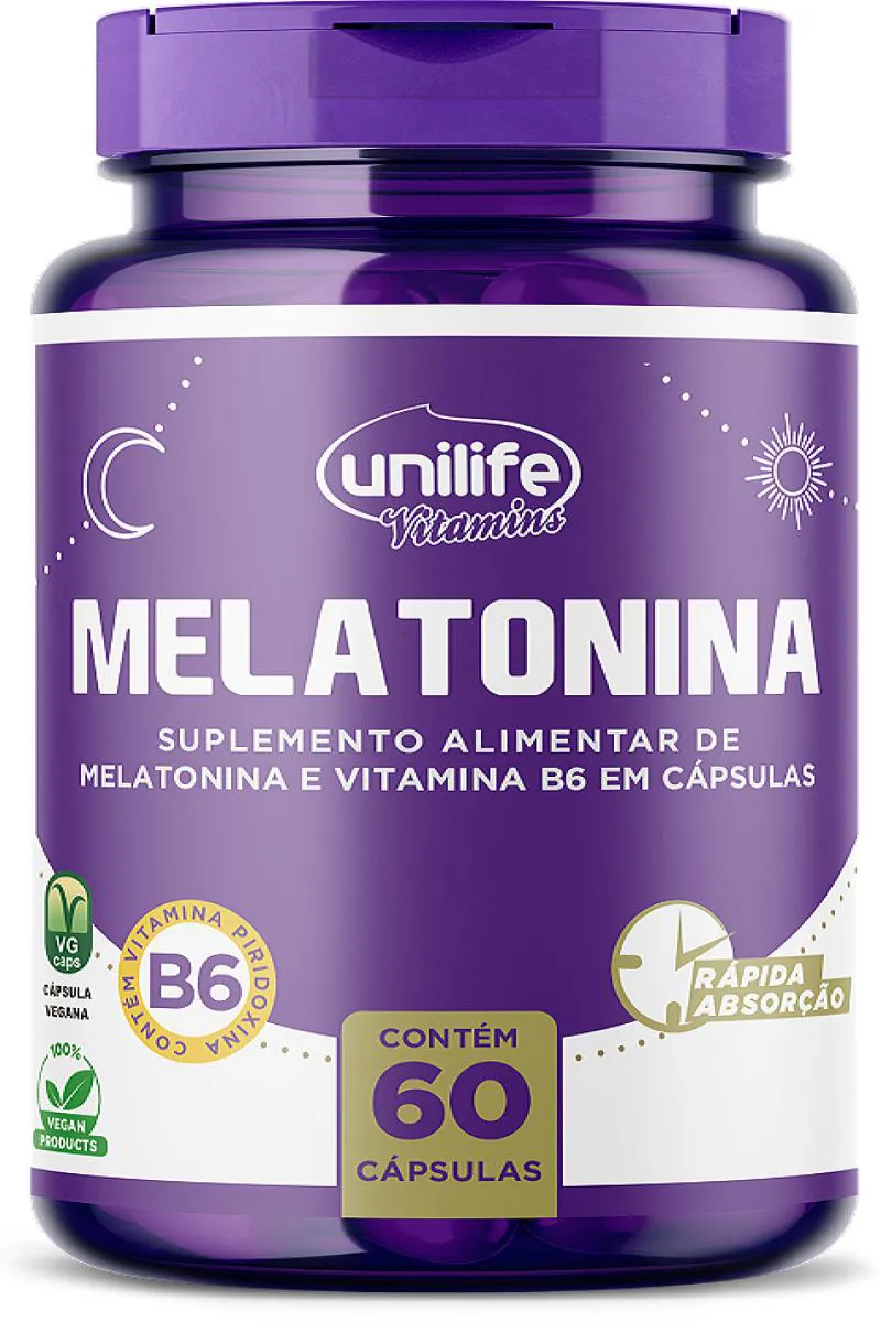 MELATONINA - 60 CáPS
