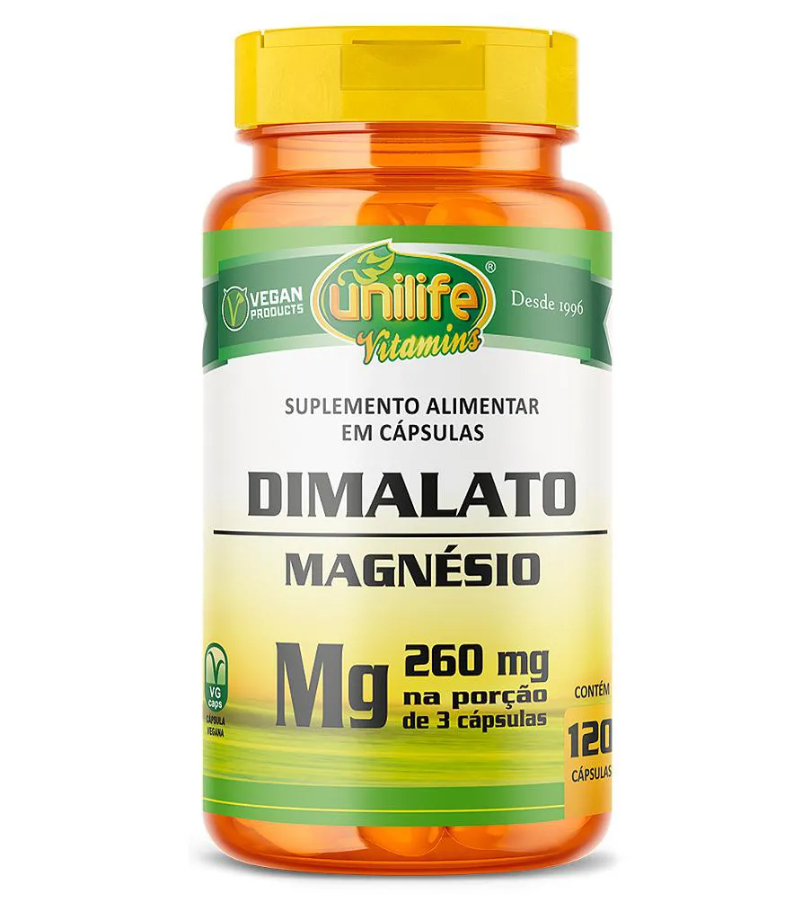 MAGNéSIO DIMALATO - 120 CáPS