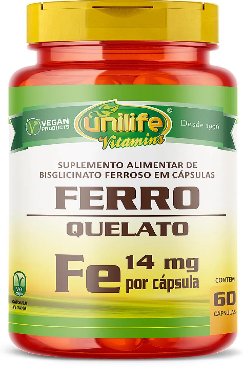 FERRO QUELATO "FE" - 60 CáPS