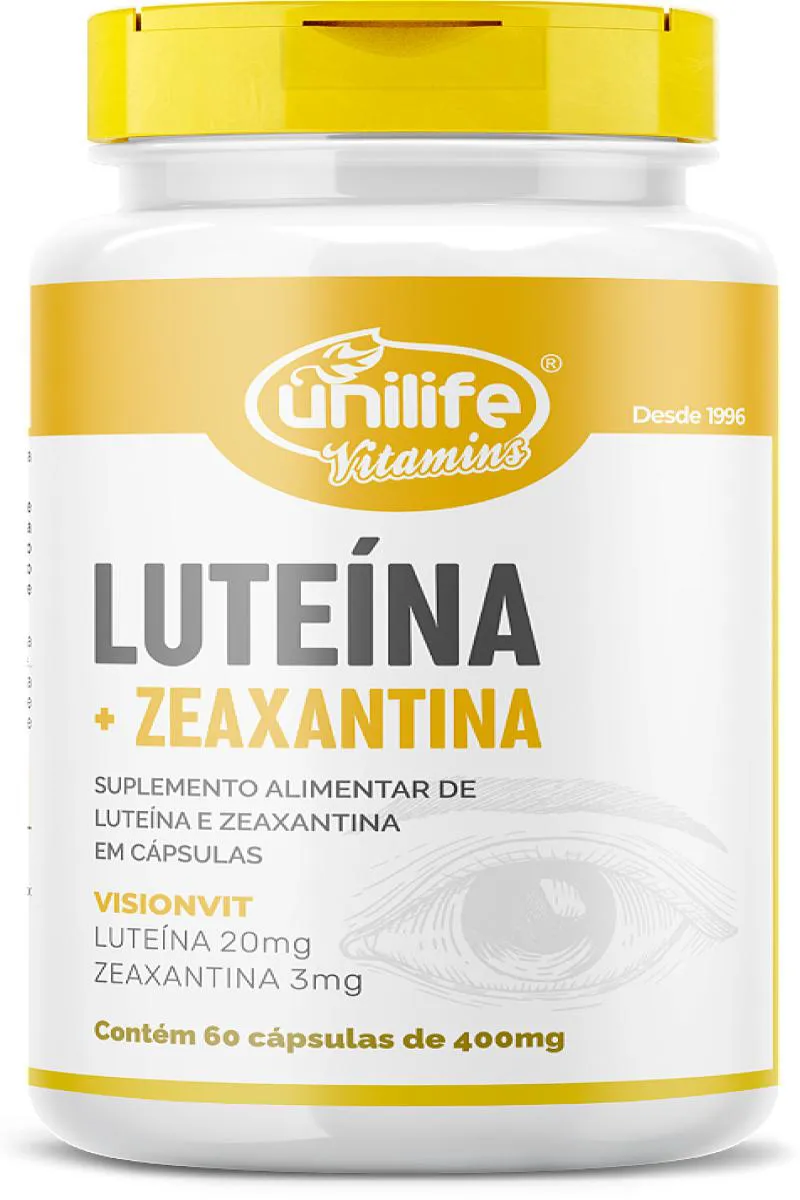 LUTEíNA E ZEAXANTINA - 60 CáPS