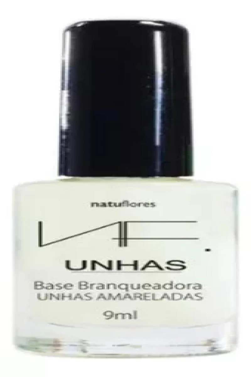 NATUFLORES BASE BRANQUEADORA DE UNHAS AMARELADAS 9ML CAMUFLAGEM ORIGINA