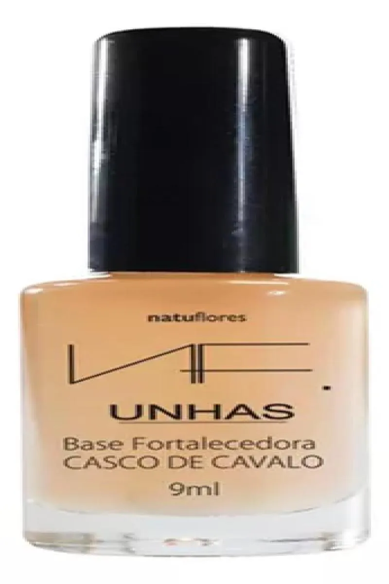 NATUFLORES BASE TRATAMENTO FORTALECER PAR UNHAS FRACA CASCO CAVALO 9 ML