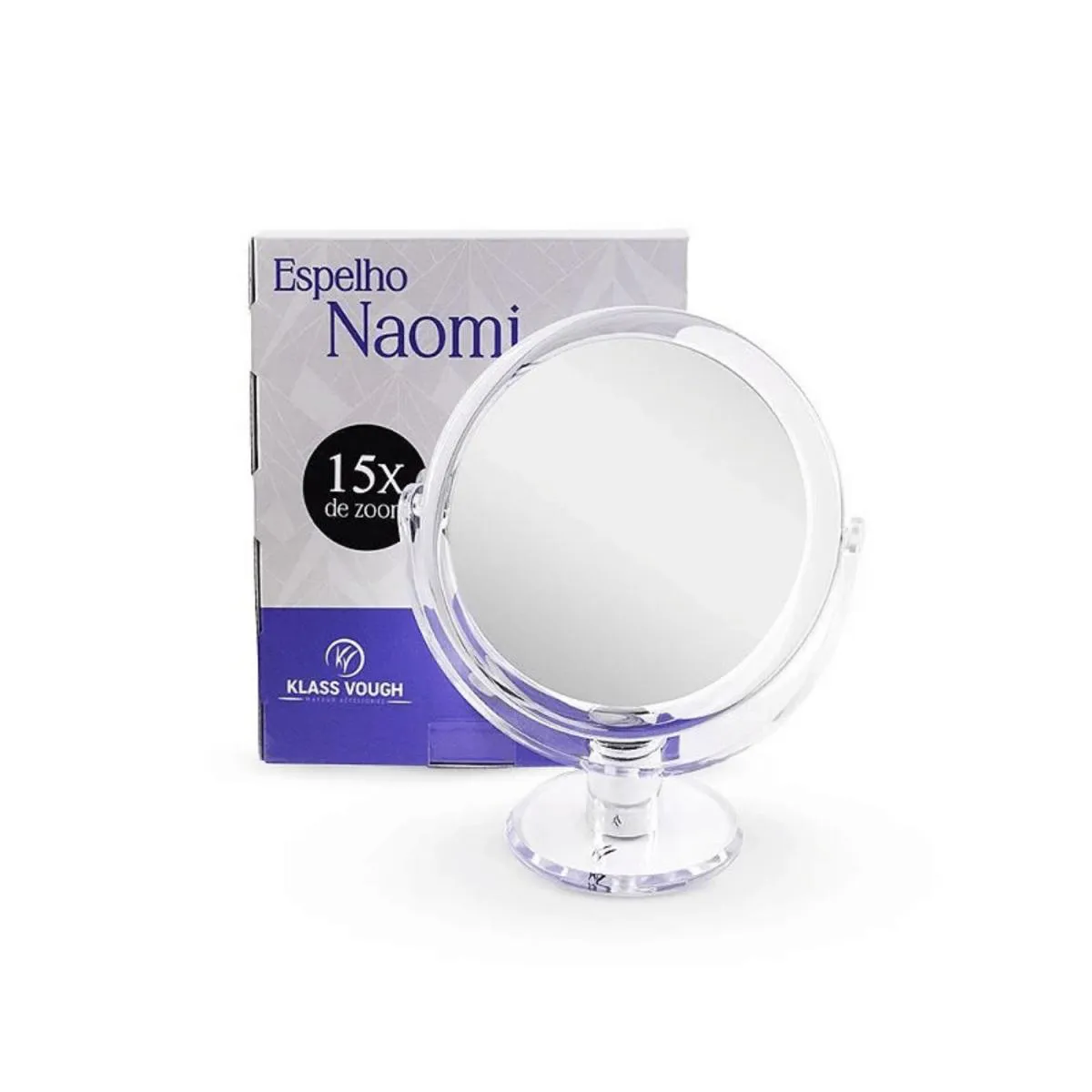ESPELHO DE AUMENTO 15X PARA MESA NAOMI - KLASS VOUGH
