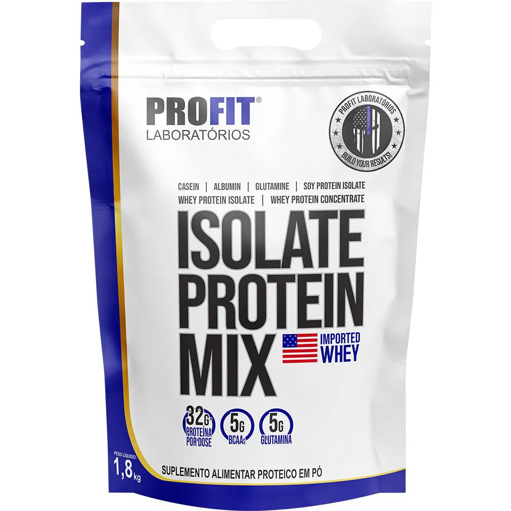 ISOLATE PROTEIN MIX 1,8KG REFIL SABOR CHOCOLATE AO LEITE