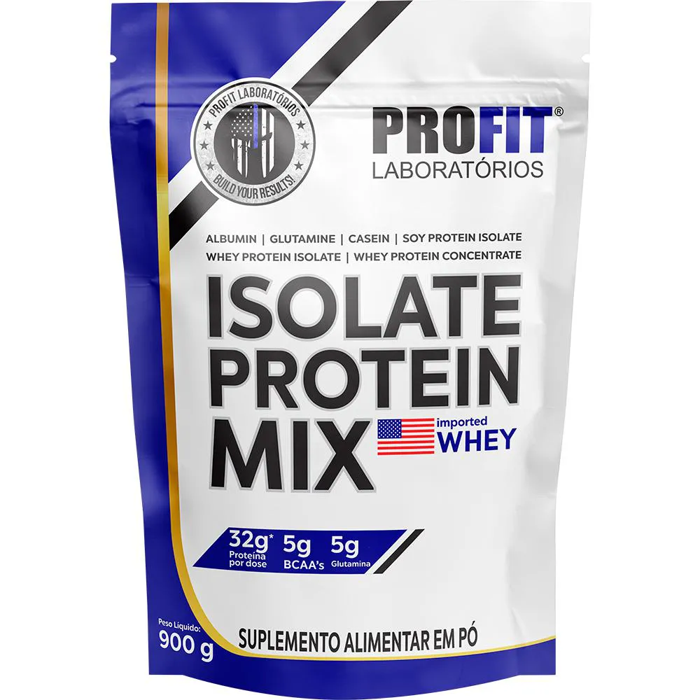 ISOLATE PROTEIN MIX 900G REFIL SABOR CHOCOMALTE