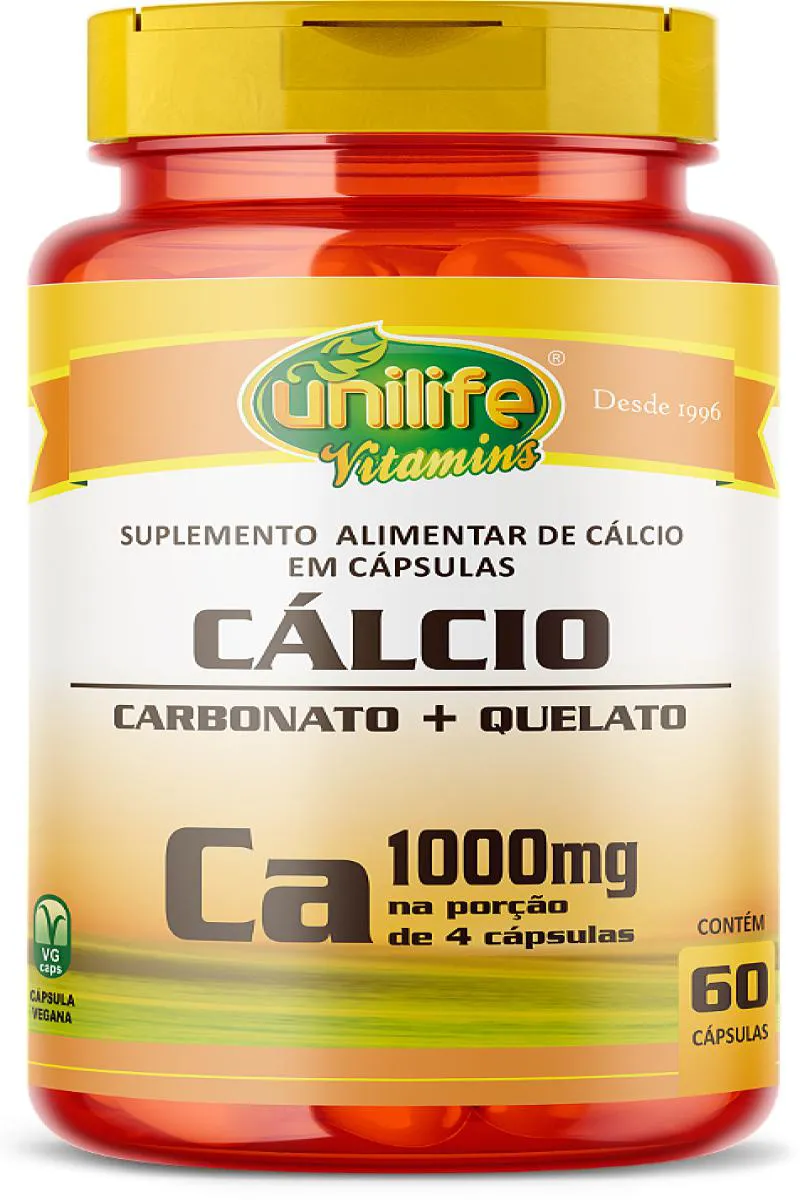 CáLCIO QUELATO "CA" - 60 CáPS