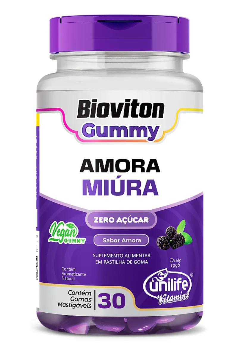 AMORA BIOVITON - SABOR AMORA - 30 GOMAS MASTIGáVEIS