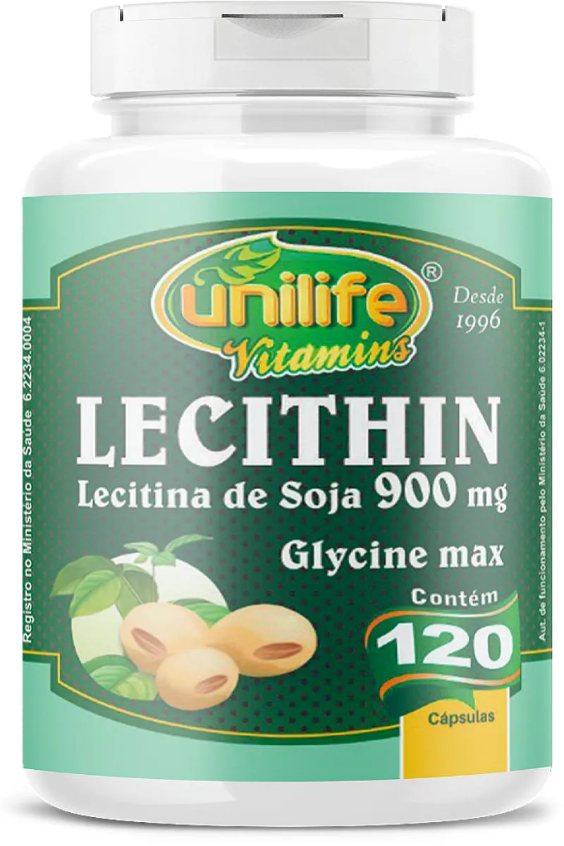 LECITHIN - LECITINA DE SOJA - 120 CáPS