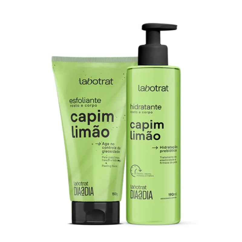 KIT DIA A DIA CAPIM LIMãO ESFO 150ML + HIDRA 190ML