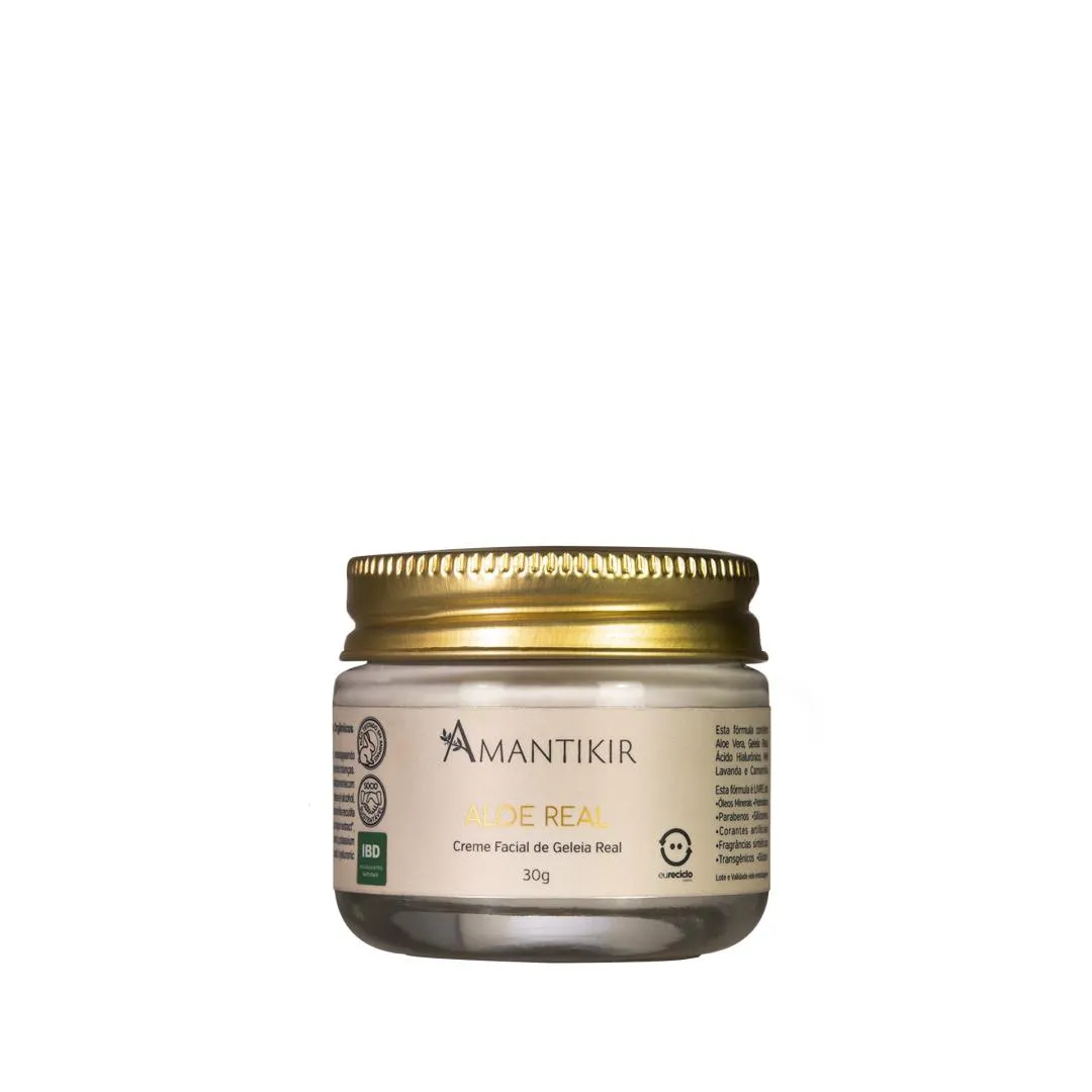 CREME FACIAL ALOE REAL 30 G | AMANTIKIR (FBA)