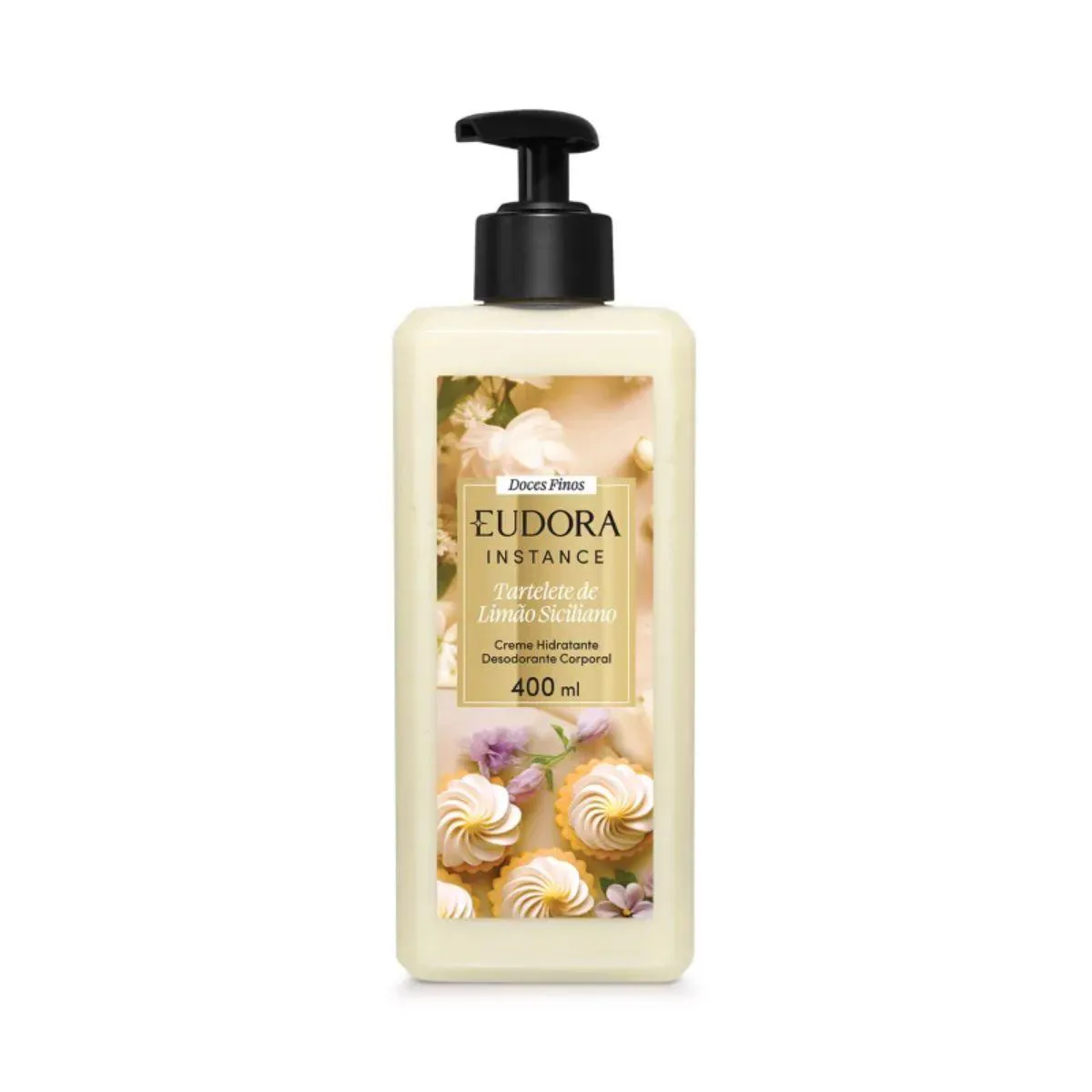 CREME HIDRATANTE CORPORAL INSTANCE TARTELETE DE LIMãO SICILIANO 400ML