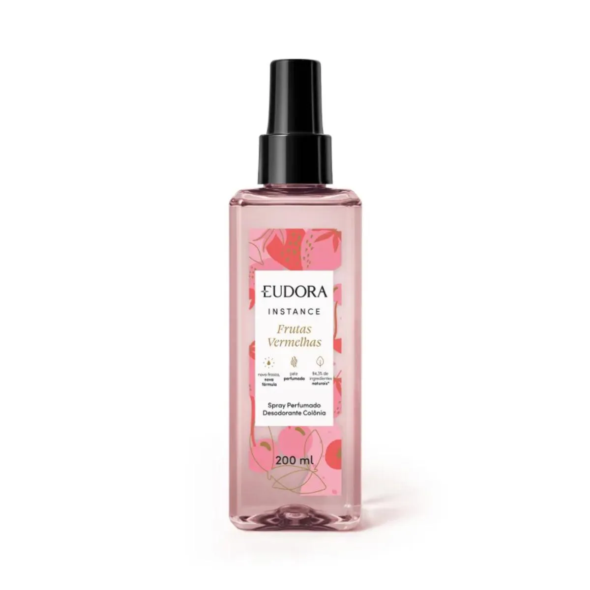 SPRAY PERFUMADO COLôNIA INSTANCE FRUTAS VERMELHAS 200ML