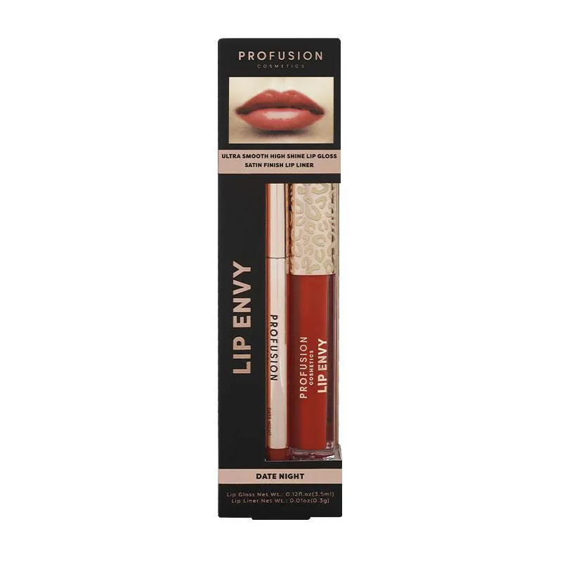 LIP ENVY PROFUSION LIP GLOSS + LÁPIS LABIAL DATE NIGHT